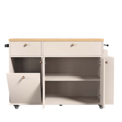Kitchen Island With Storage Rolling Kitchen Island Cart With Drop Leaf Extension