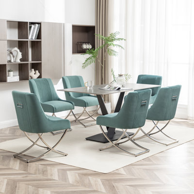 Elian Velvet Upholstered Side Chair