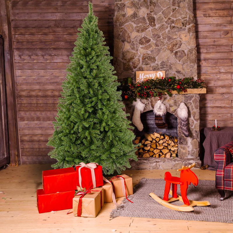 Sapin de noël artificiel vert 7,5 pi