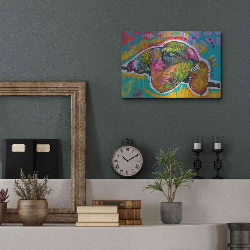 «Sloth» par Dean Russo, H 12 po x l 16 po
