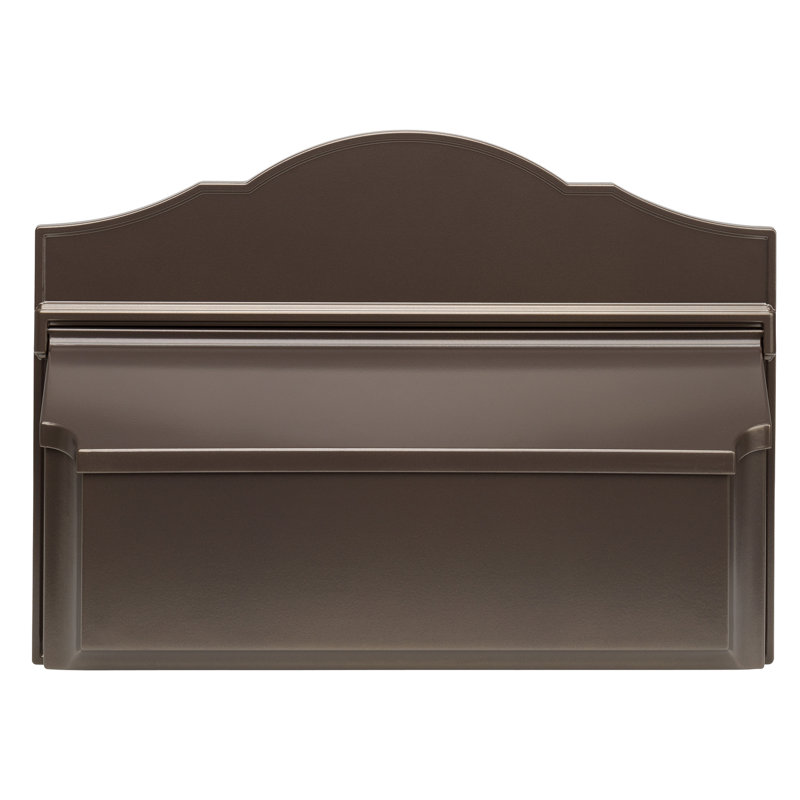 Wall Mounted Mailbox, Brown