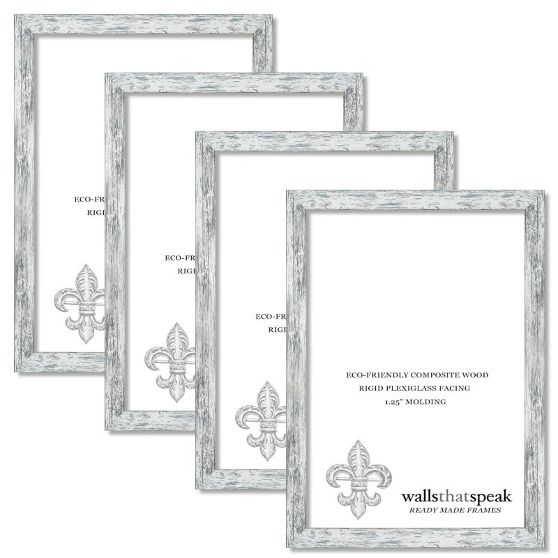 Cadre photo Bredyn, 9 po x 30 po, Bois de grange brun