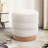 Carra 18'' Wide Round Upholstered Pouf Ottoman-834965232