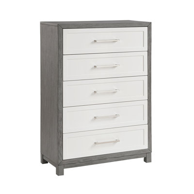 Commode gris ivoire, commode