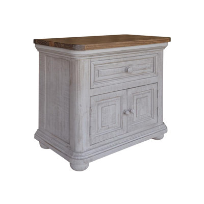 Ragnar 28'' W Solid Wood Nightstand