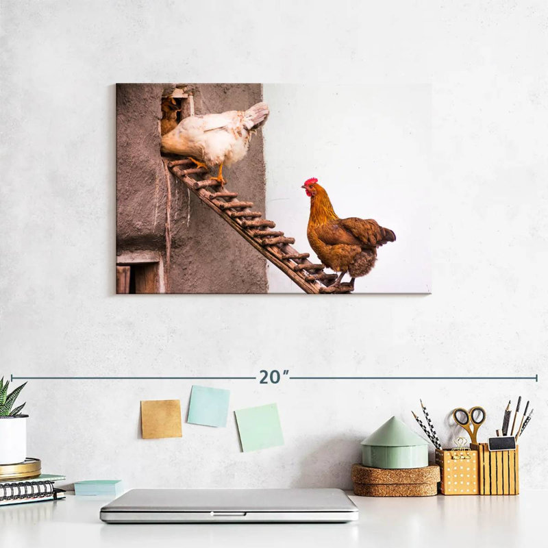 Brampt Chicken Coop, 8" H x 12" W