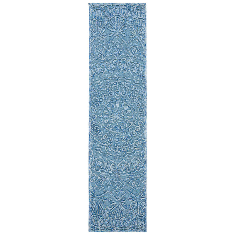 Scottsville Hand Tufted Performance Geometric Rug, Runner 2'3" x 9'