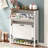 Shoe Cabinet With 2 Flip Drawers-1996676829