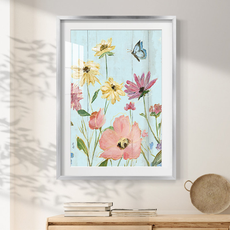 Vibrant Flow II -Gallery Wrapped Canvas, 28.5" H x 20.5" W, Silver