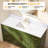 60'' W X 4'' H Solid Surface White Backsplash Polished Rectangular Vanity Top Back Splash for Vanity Sink, Window Sill, Door Transitions