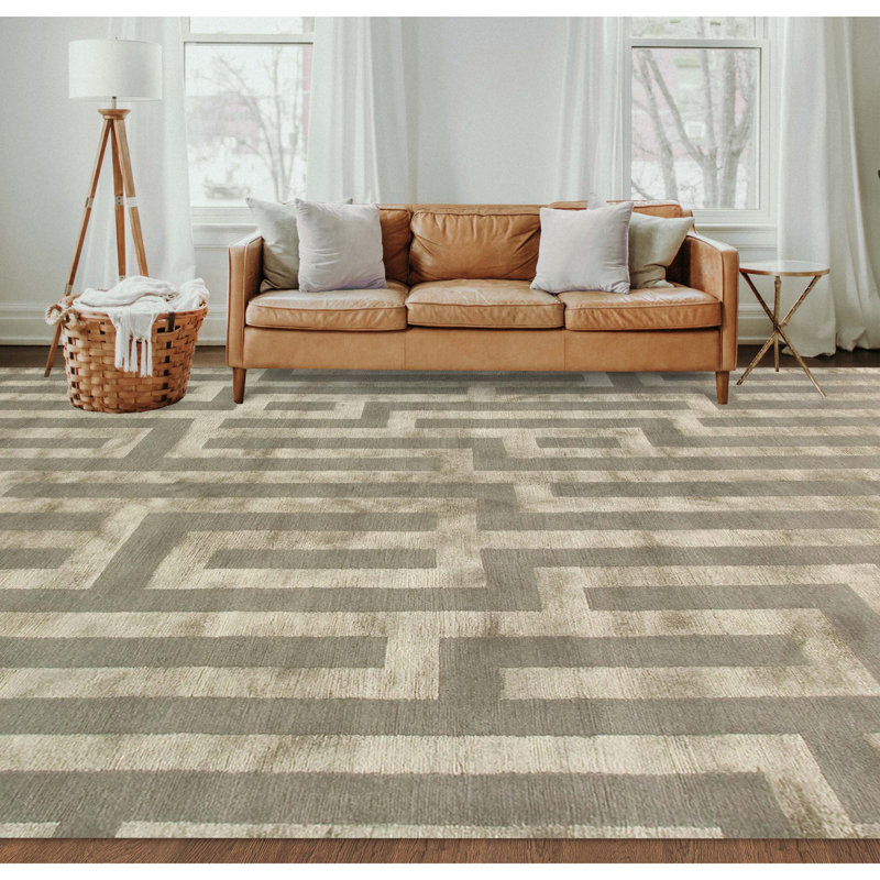 Geometric Area Rug, Rectangle 12' x 16'