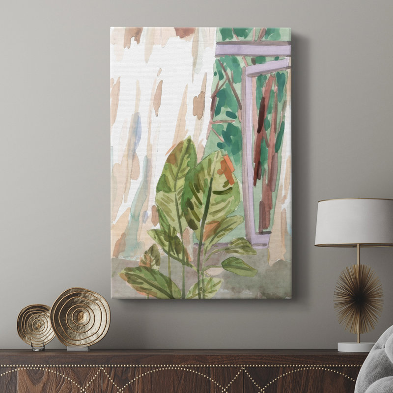 A Spring Window II - galerie sur mesure, H 27 po x l 18 po