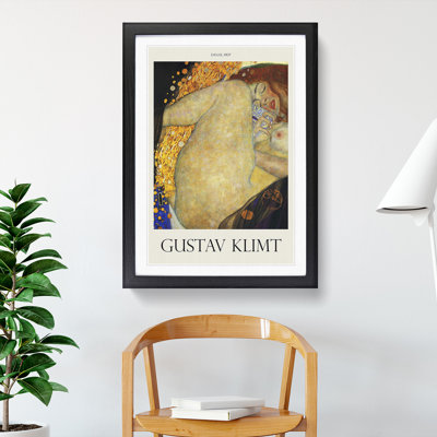Danae Vol.1 by Gustav Klimt - Single Picture Frame Print
