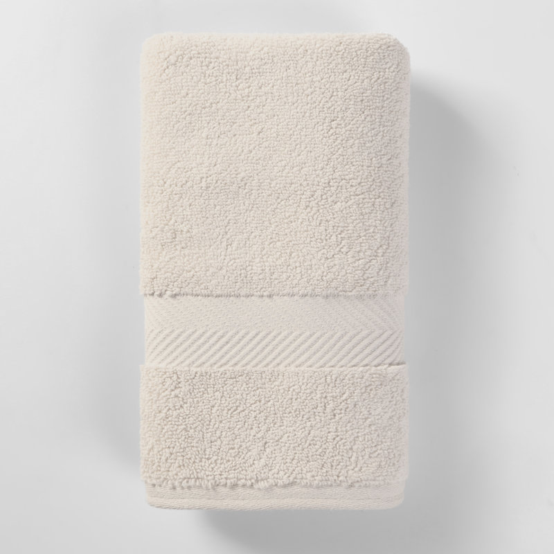 Rane Plush Cotton Hand Towel, Ivory