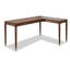 Bureau de style nordique en L en noyer-246224991
