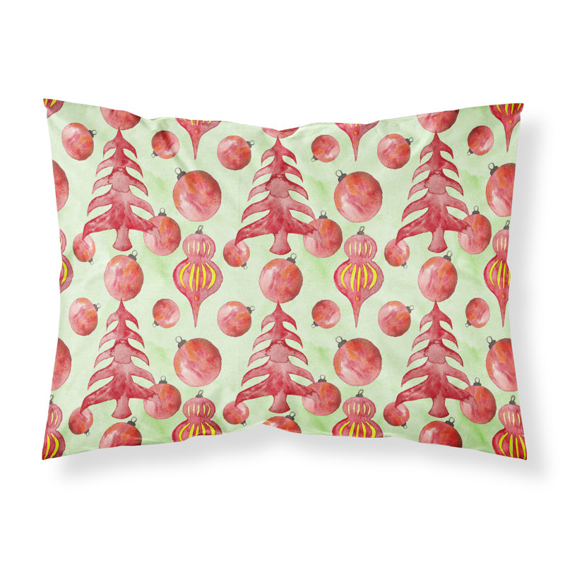 Christmas Microfiber Floral Pillowcase