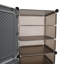 8 Pair Stackable Shoe Storage Cabinet
