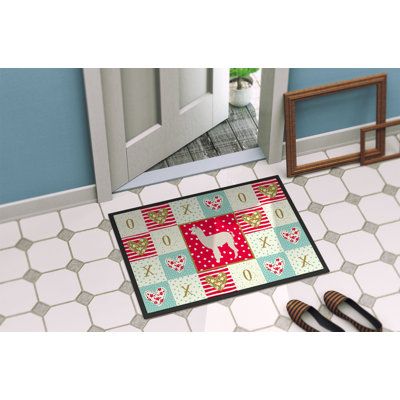 36 po x 24 po alpaca love tapis d’extérieur antidérapant pour l’intérieur Shanda