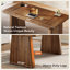 Solid Wood Computer Desk