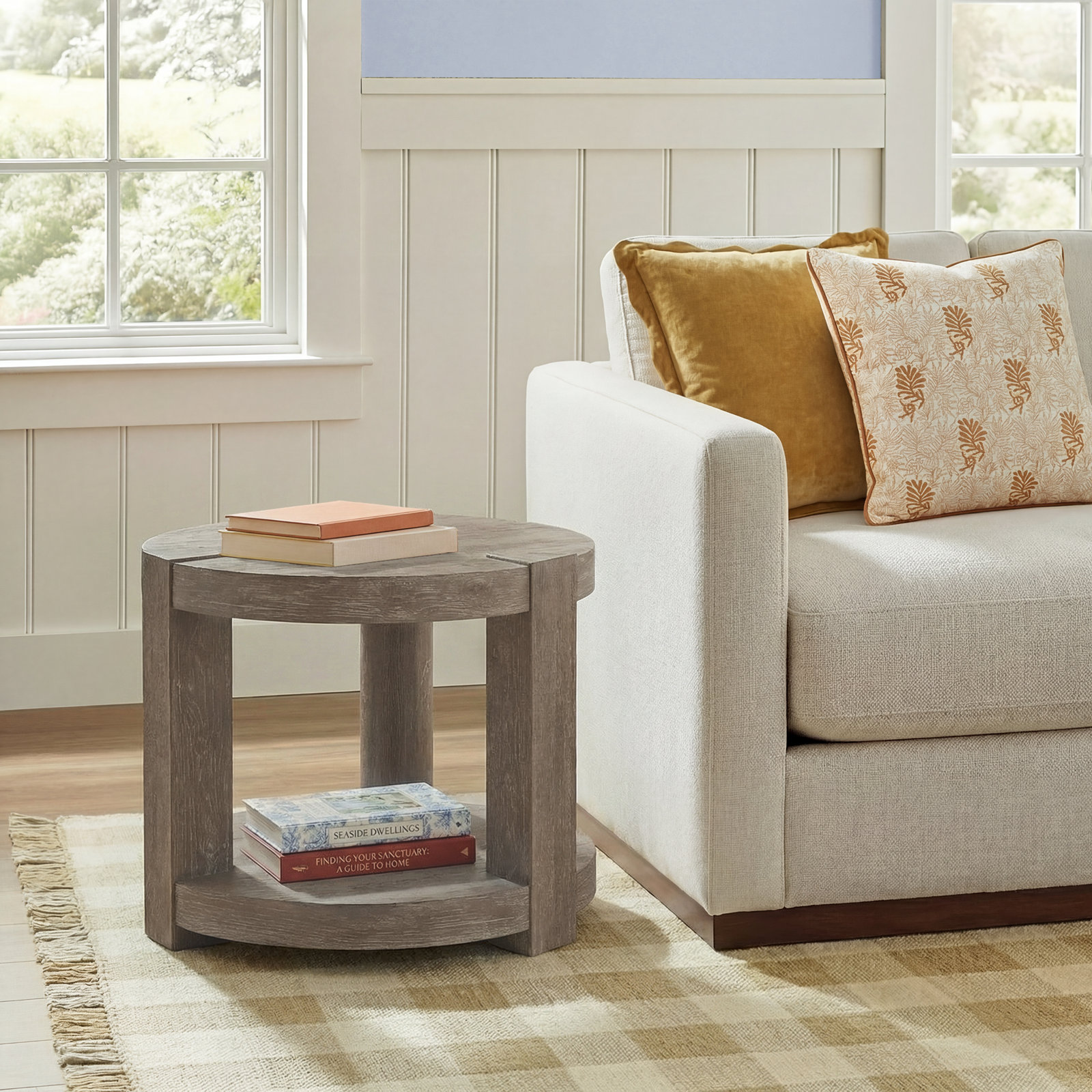 Tribeca 26" Oak End Table