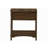 Double-layer storage drawer-style end table