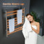 Chauffe-serviettes mural en acier inoxydable de 24 po x H 30-1 / 4 po certifié ETL-119088659