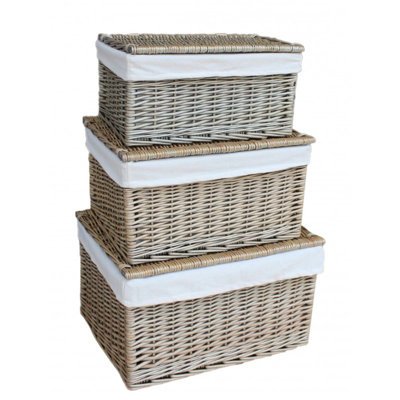 August Grove Wicker Decorative Basket
