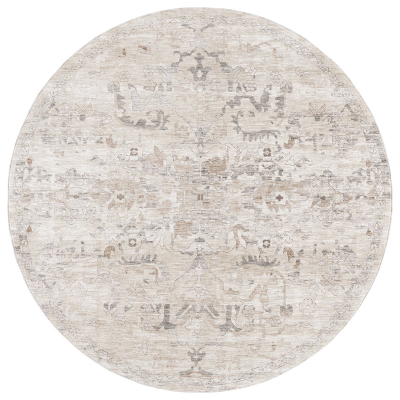 Niagara 100 Performance Oriental Rug, Round 6'3"