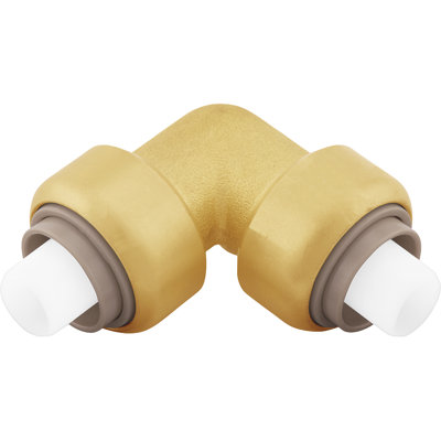 Plumbite Push On 90? Elbow