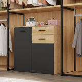 Two Door Closet Island With Drawer