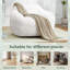 Canapé surdimensionné simple en fausse fourrure de lapin avec accoudoirs-1299792947