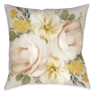 Coussin en polyester Blush Meadows