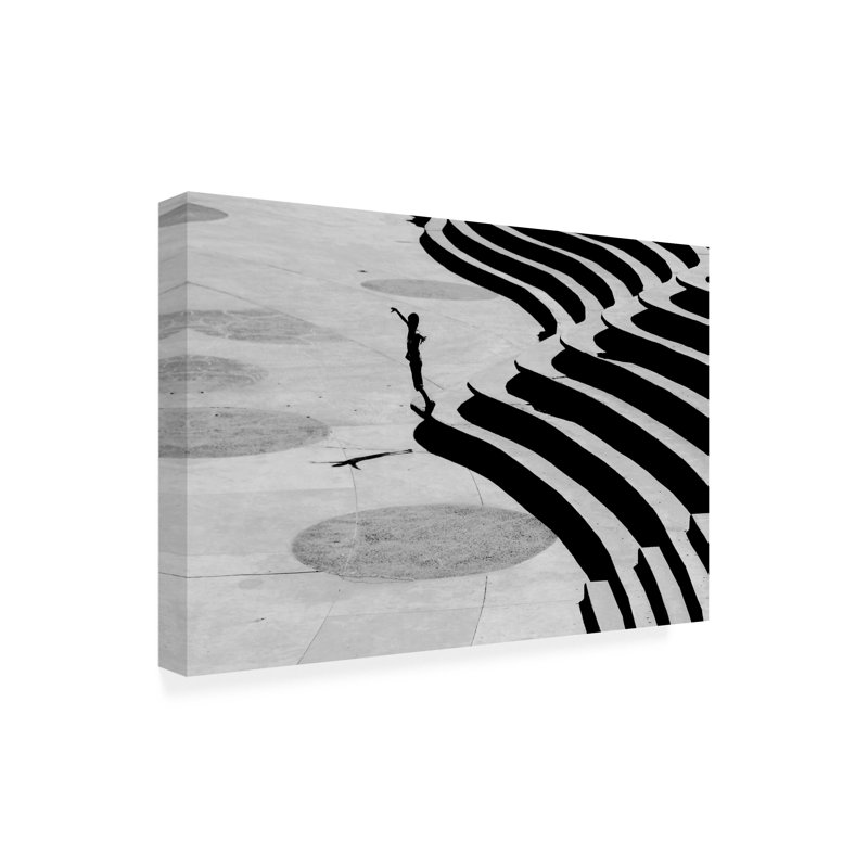Bolog Emine Basa  Stairs Canvas Art, 12" H x 19" W