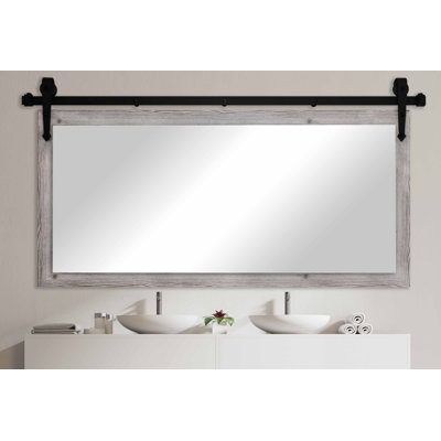 Miroir de coiffeuse / de salle de bain / de campagne antique N Peace