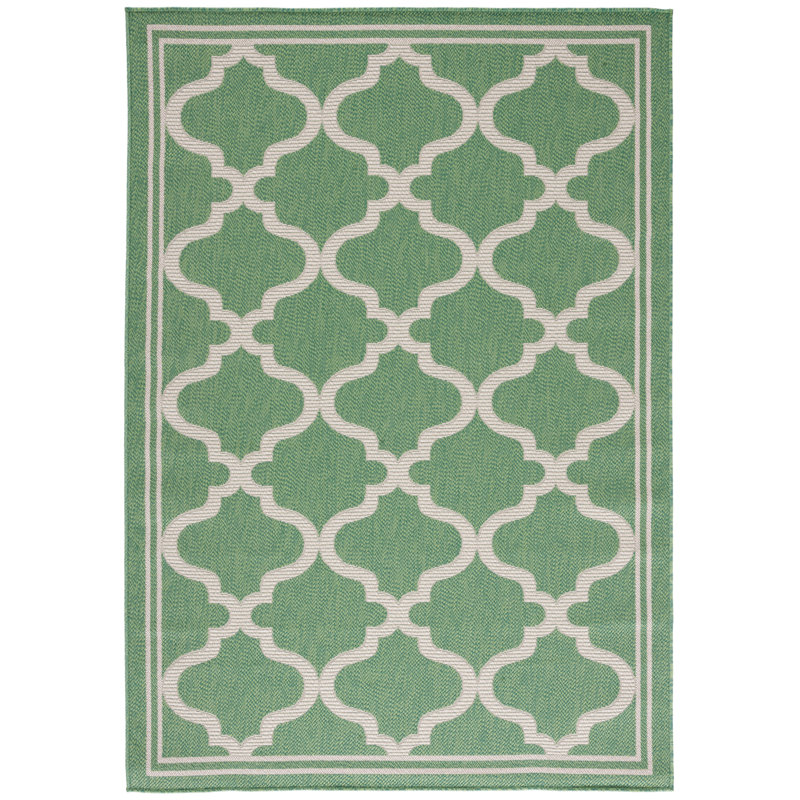 Ruchy Performance Machine Washable Geometric Indoor/Outdoor Area Rug, Rectangle 8' x 10'