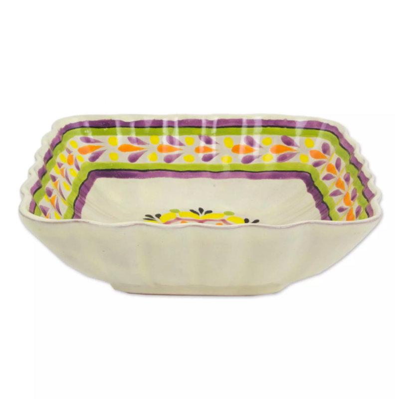 Bol de service majolica Mullaghboy