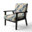 Fauteuil rembourré d'appoint tropical D-237066015