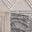 Tapis gris / ivoire en laine et coton tissé à la main Burnstad-916393418