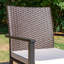 Outdoor Patio Dining Armchair with Cushion
