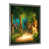 Impression argent sur toile encadrée