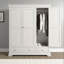 Adaleya 3 Door 2 Drawer Wardrobe-860798708