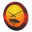 Horloge murale Lonely Tree-63617251