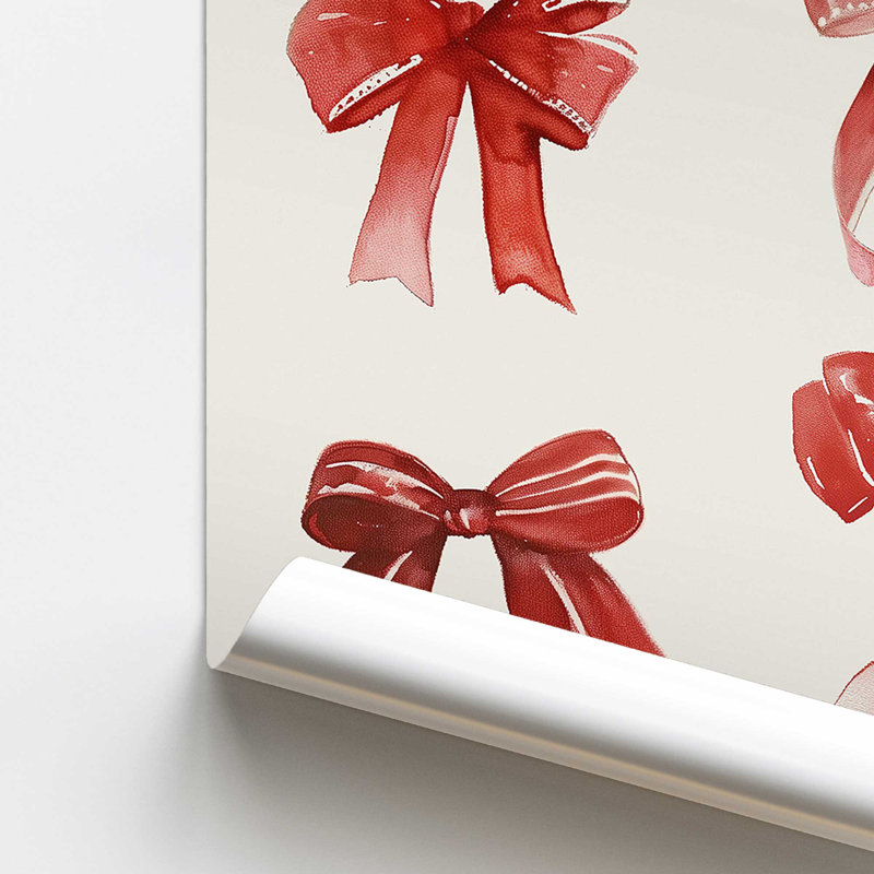«Merry Little Bows», ensemble de 2 reproductions d'art