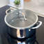 Lexi Home Modern Kitchen Basics 4.8 Quarts Non-Stick Stainless Steel Soup Pot