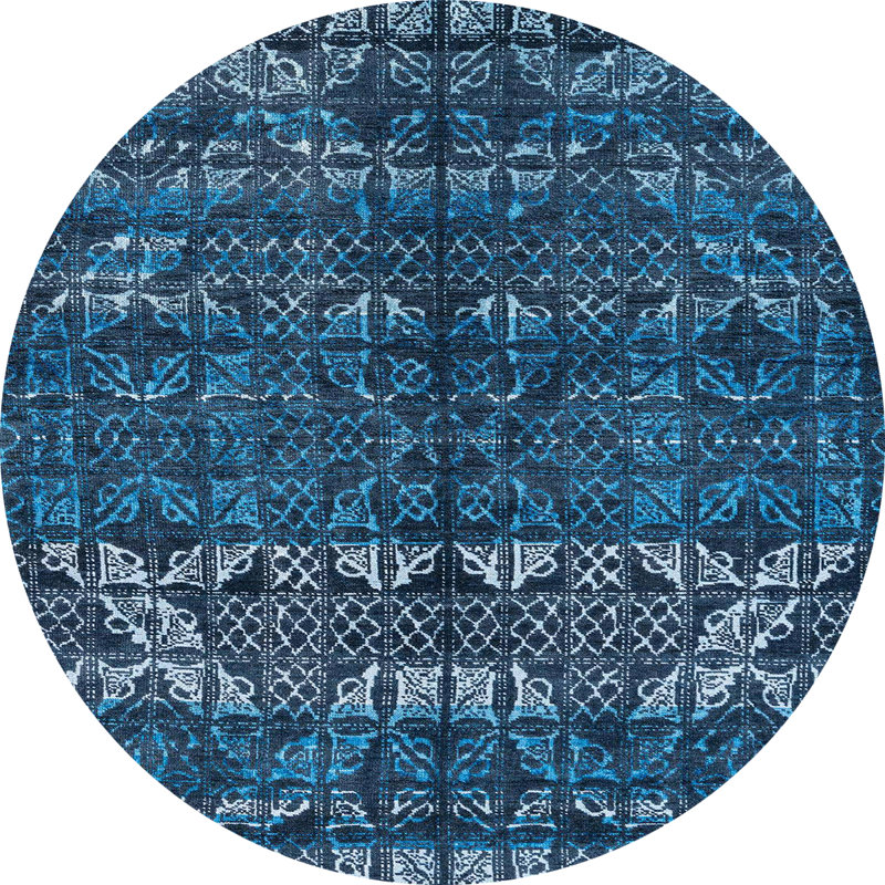 Tapis abstrait moderne 4505, Rond 4 pi