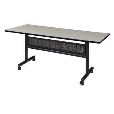 Nicklos Flip-Top Training Nesting Table with Modesty Panel
