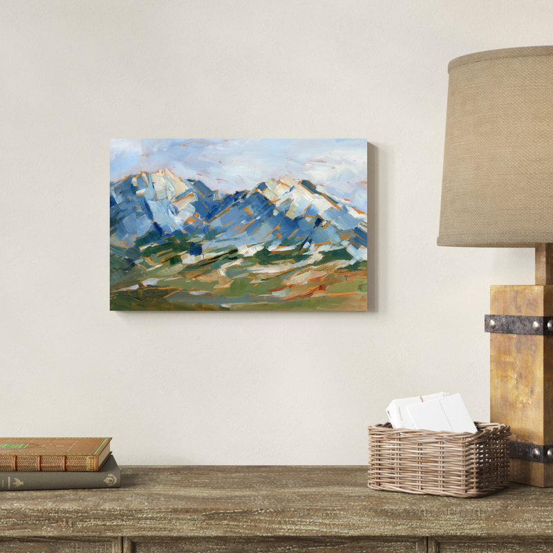 Blue Mountain Peaks I, H 12 po x l 18 po x P 1,25 po