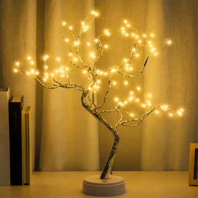 20" Tabletop Bonsai Tree 108 Led Light