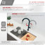 Catania Modern Single Handle Kitchen Faucet-42723903