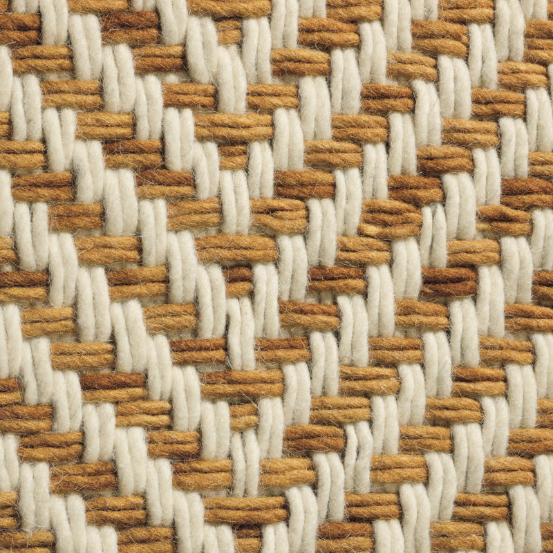 Wool Chevron Area Rug, Rectangle 5'3" x 7'6"